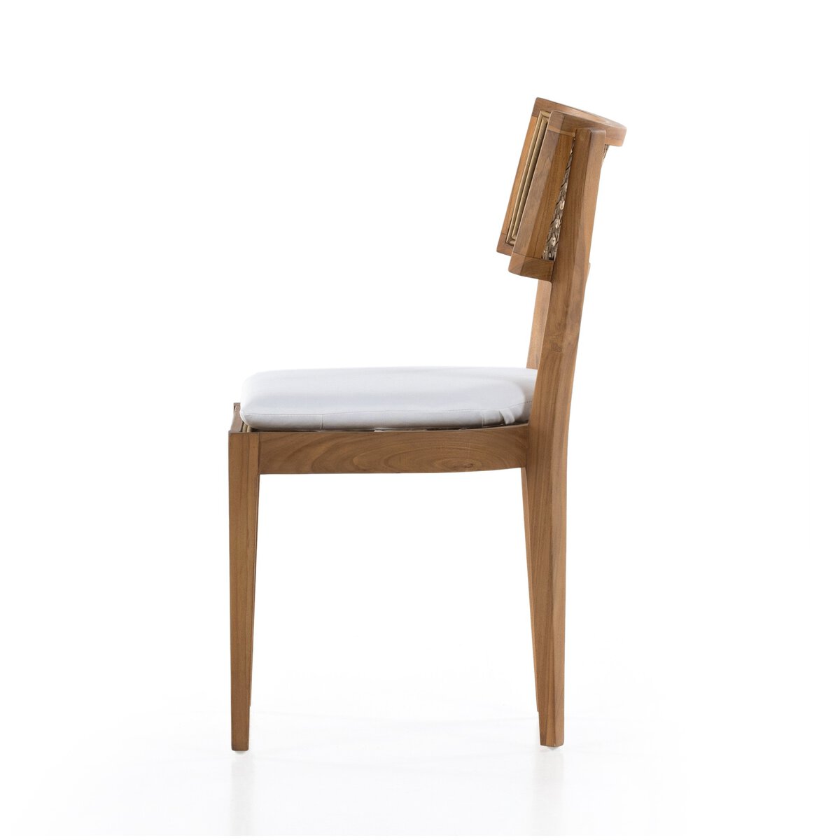 Britt Dining Chair, Natural Teak