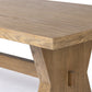 Tiller Dining Table, Solid Oak