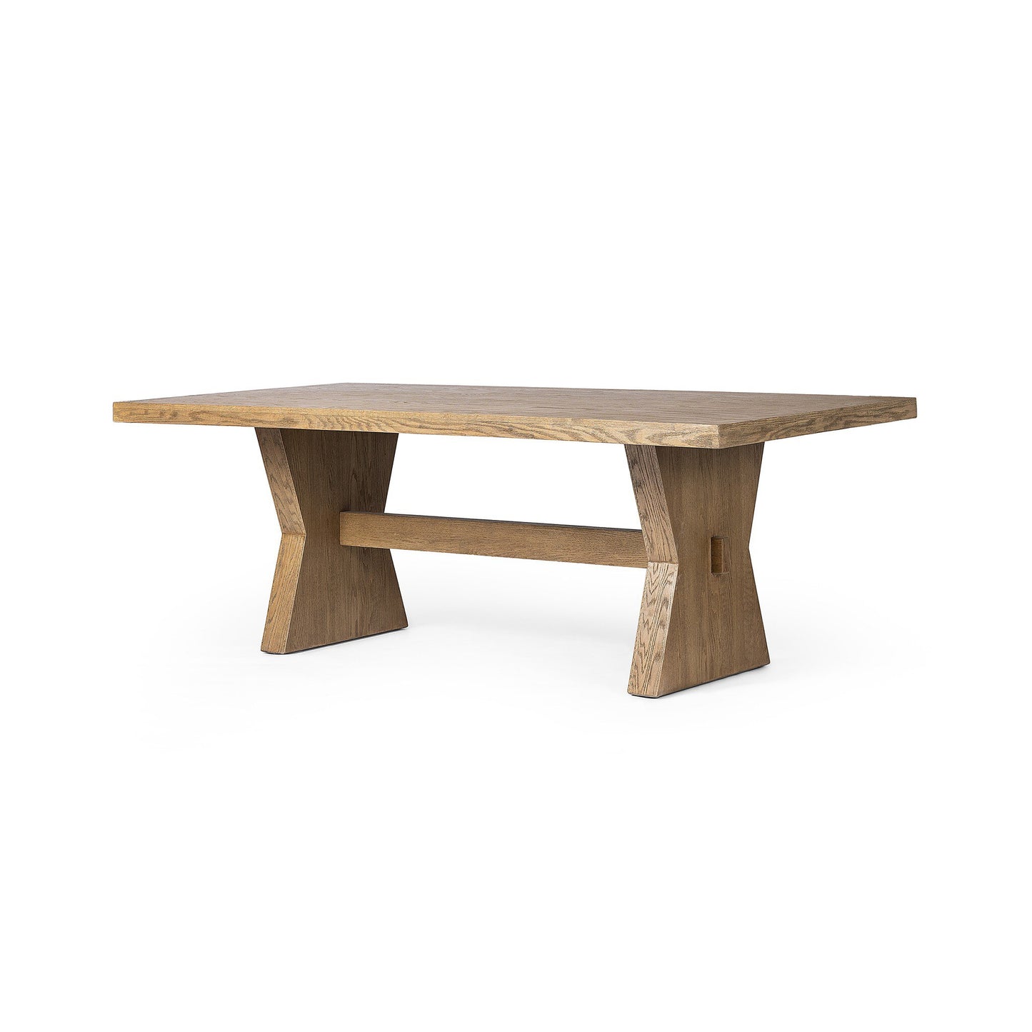 Tiller Dining Table, Solid Oak