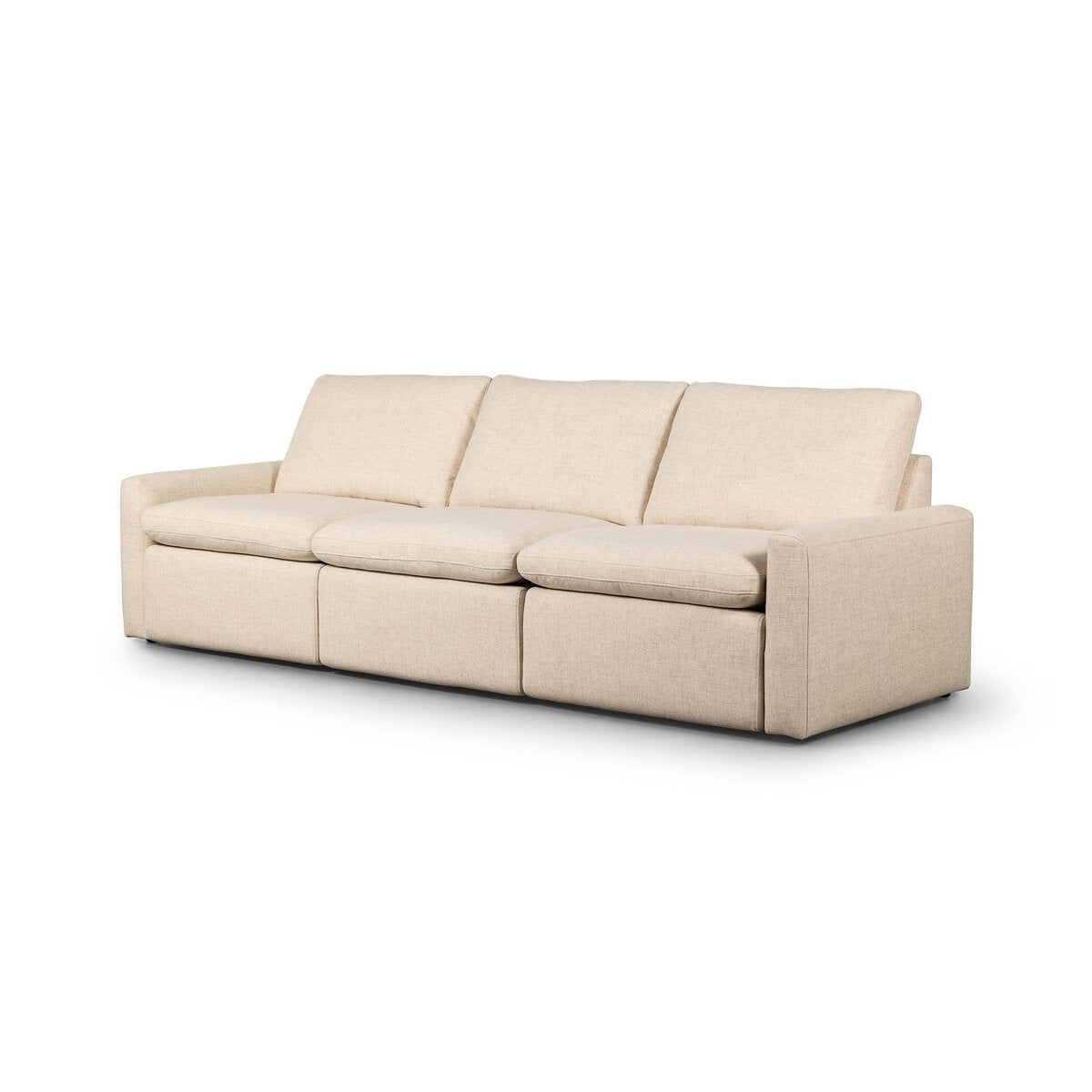 Tillary Modern Recliner Sofa, 5 Fabric Options