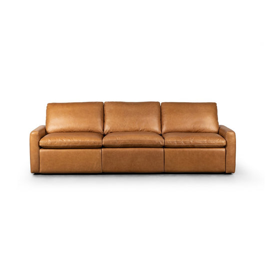 Tillary Modern Recliner Sofa, 5 Fabric Options