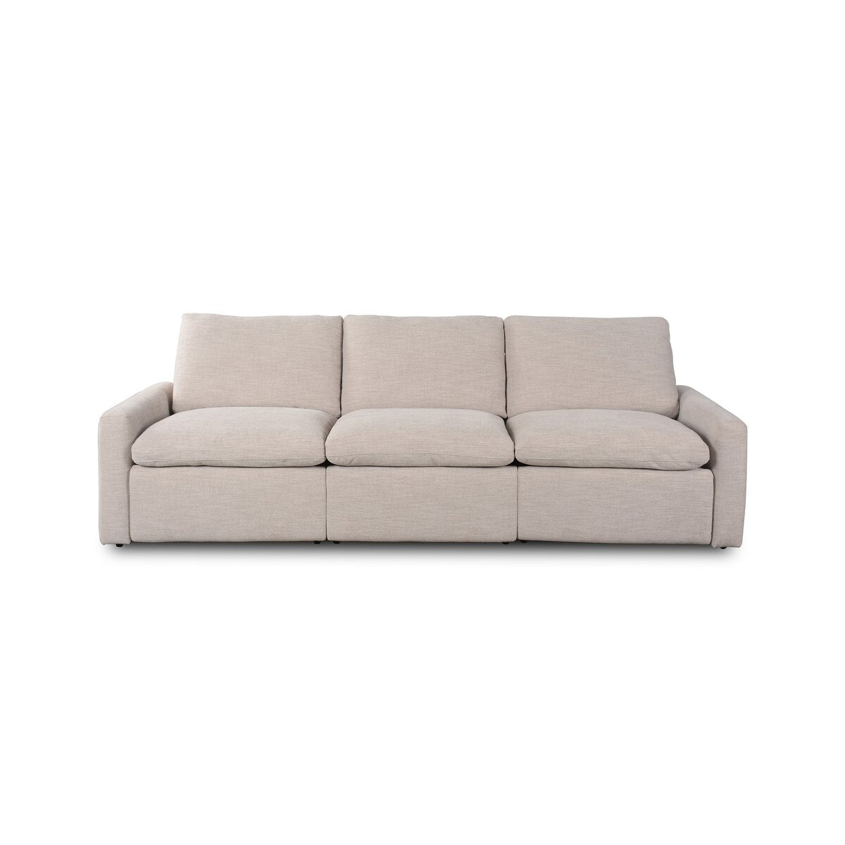 Tillary Modern Recliner Sofa, 5 Fabric Options