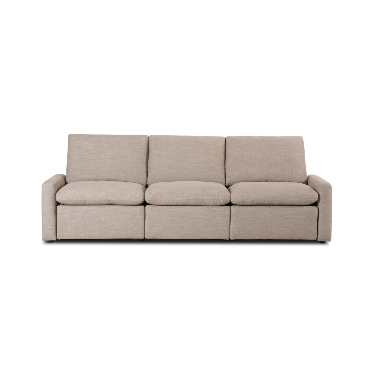 Tillary Modern Recliner Sofa, 5 Fabric Options