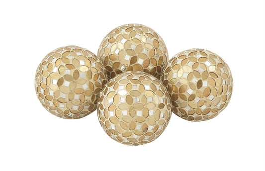 Mosaic Orbs, Set of 4