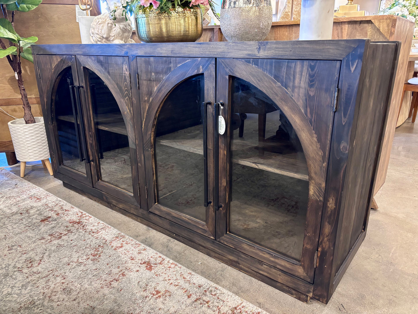 Asher Cathedral Console Natural