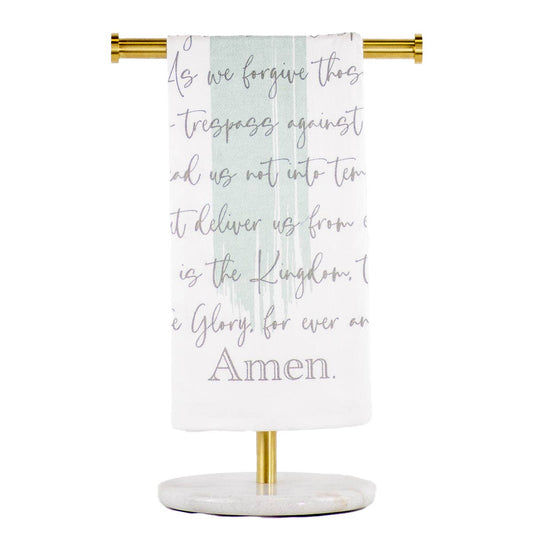 Lord's Prayer Hand Towel