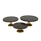 Mango Wood Cake Stand, Set of 3