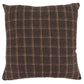 Plaid Throw Pillow with Reindeer