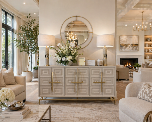 Lizzy Sideboard, Custom Cream