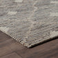 Rustica 2x3 Rug, Stone Gray