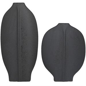 Textured Black Vase (Various Sizes)
