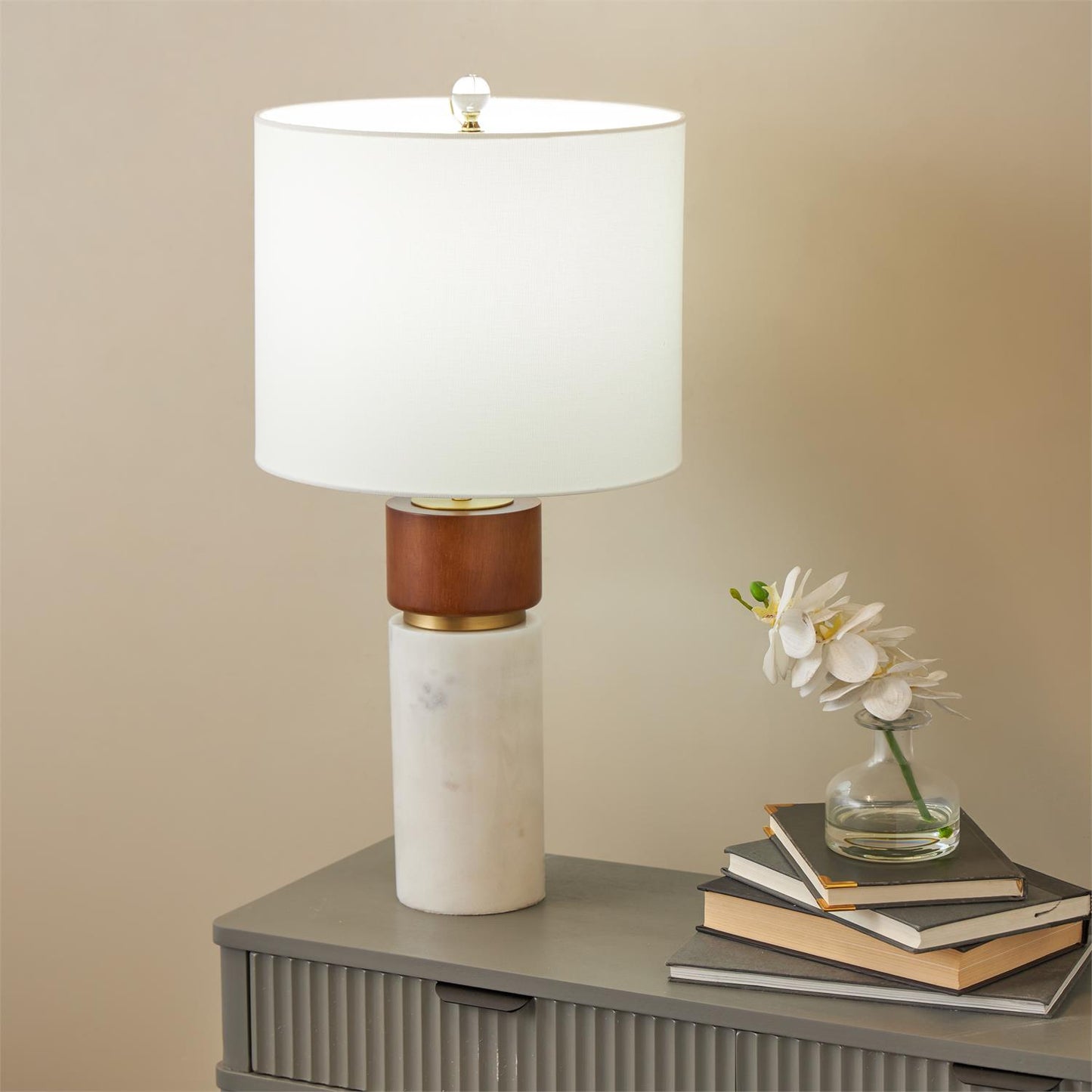 Marble Thick Stand Table Lamp