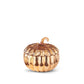 Medium Orange Mercury Glass Pumpkin Candle (Various Styles)