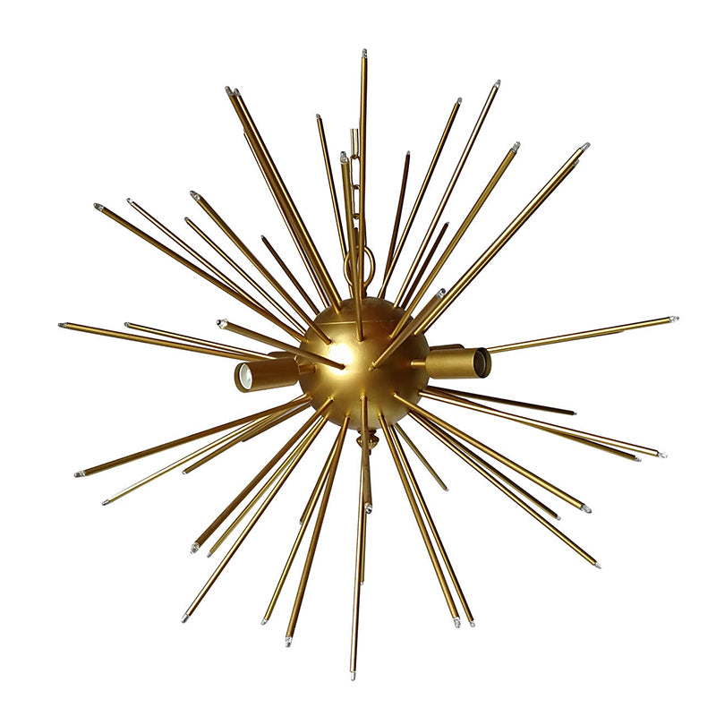 Modern Chic Gold Star Chandelier