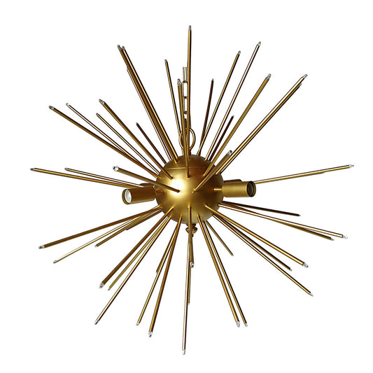 Modern Chic Gold Star Chandelier
