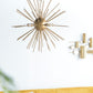 Modern Chic Gold Star Chandelier