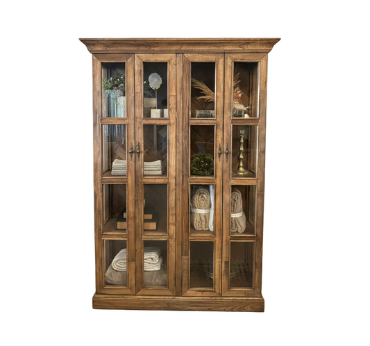 Gavin Display Cabinet, Natural