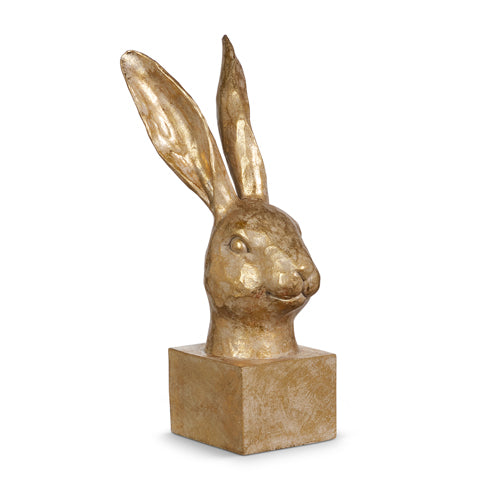 Gold Rabbit Bust (Various Sizes)