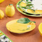 Citron Lemon Dessert Plate