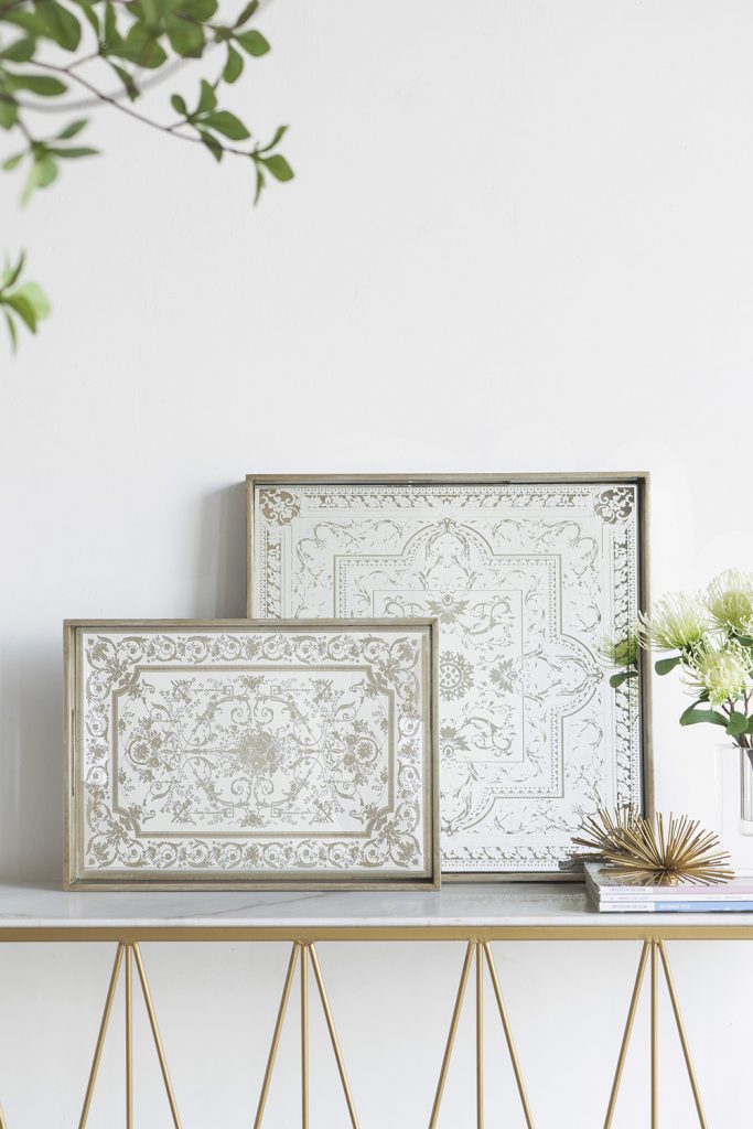 Decorative Trays & Risers