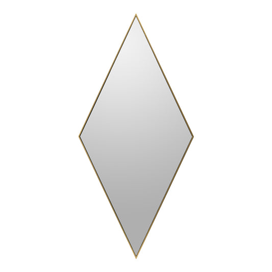 Large Gold Diamond Mirror