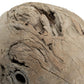 Teak Wood Sphere Sculpture