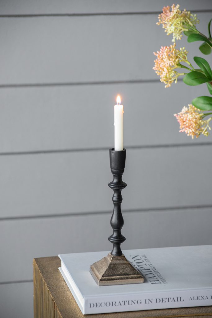 Black and Gold Candleholder