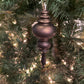 7" Chocolate Finial Ornament (Various Styles)