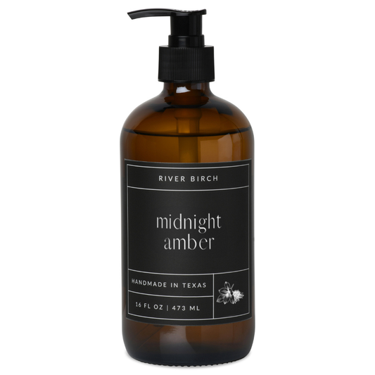 Midnight Amber - 16oz Glass Hand Soap
