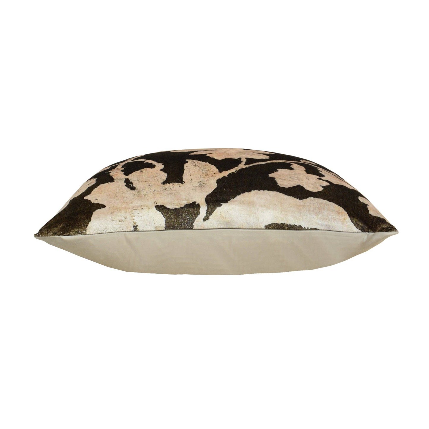 Forest Green Floral Square Pillow