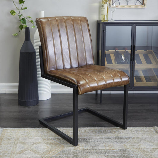 Brixton Leather Dining Chair