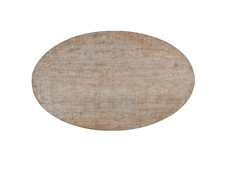 Olivia 78" Oval Dining Table