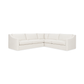Kipton 2 Piece Sectional Sofa, Ivory