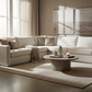 Kipton 2 Piece Sectional Sofa, Oatmeal Linen