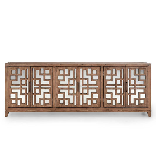 Arley 6 Door Sideboard, Brown