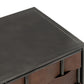 Komo Leather Cabinet