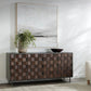 Komo Leather Cabinet