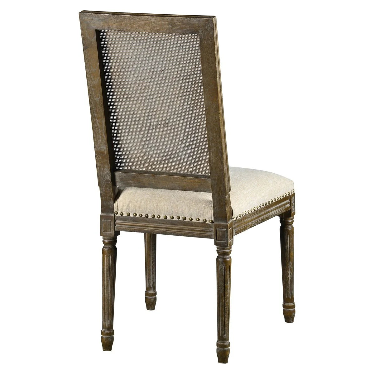 Square Maxwell Dining Chair, French Linen