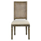 Square Maxwell Dining Chair, French Linen