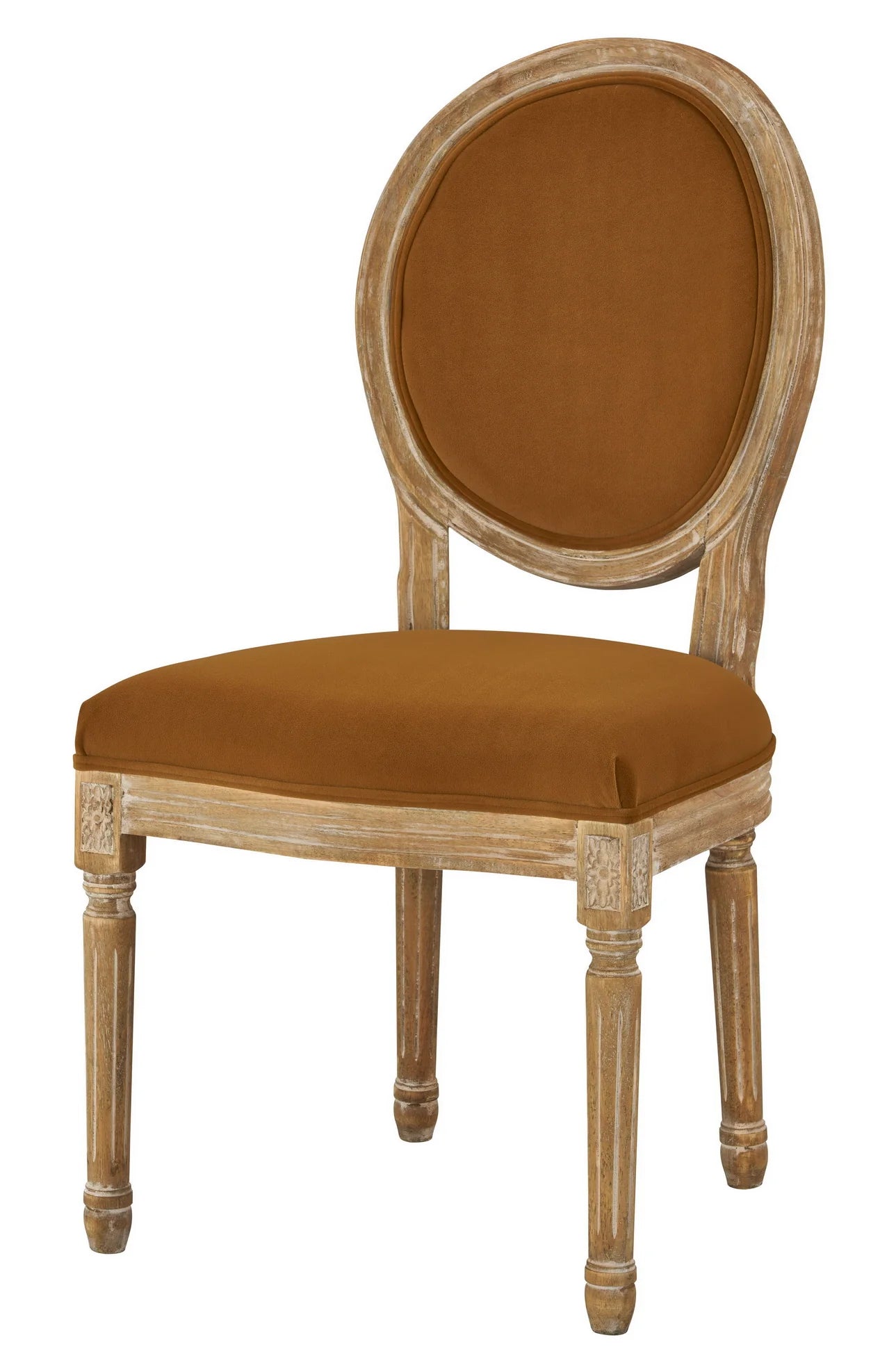 Round Maxwell Dining Chair, Harvest