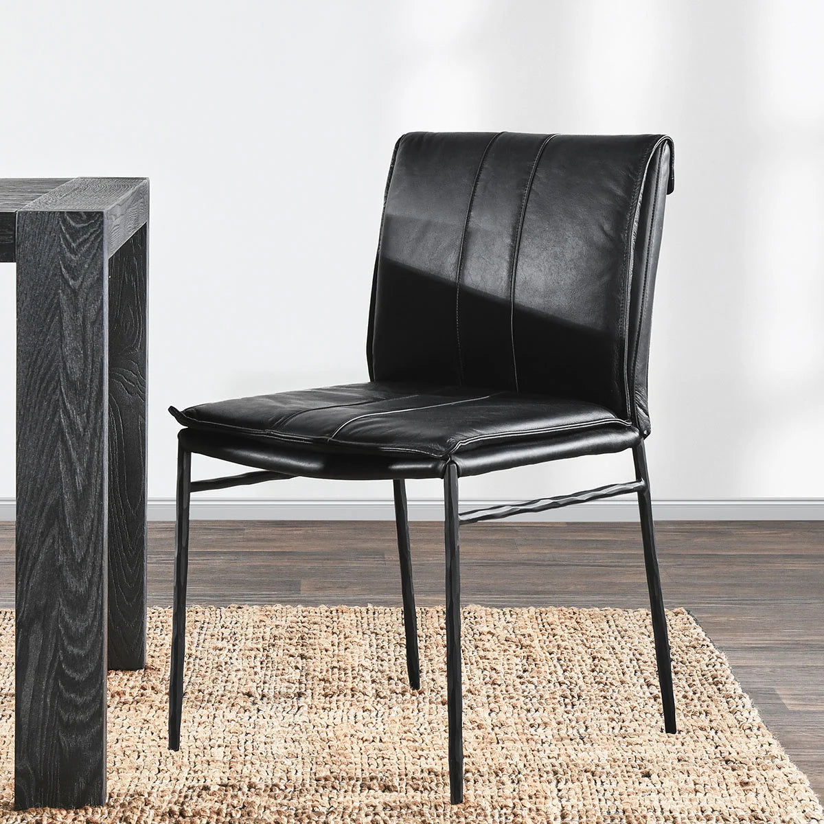 Mayor Dining Chair, Black