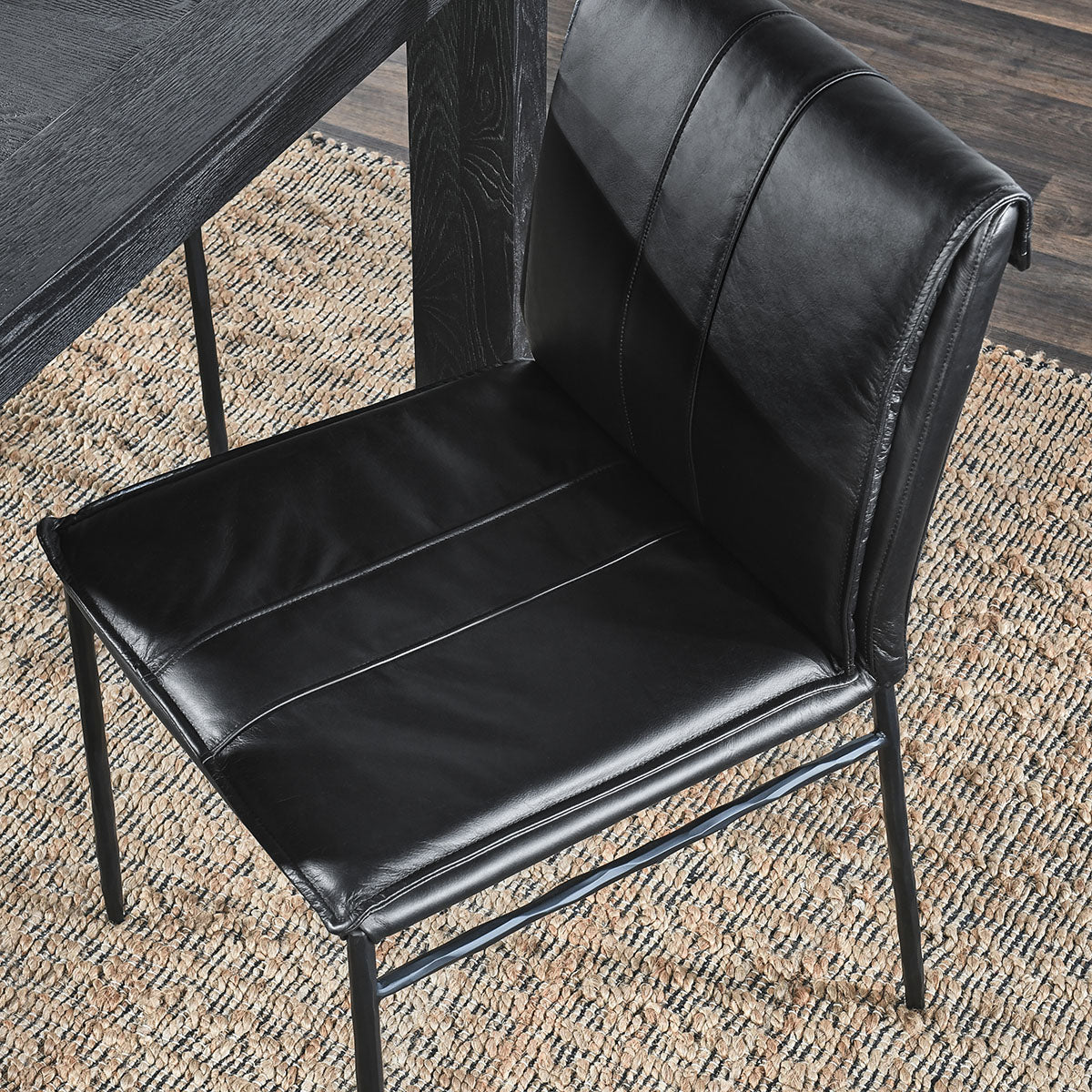 Mayor Dining Chair, Black