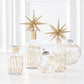 8" Gold Glitter Star Ornament