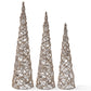Rattan & Sisal Cone Tree (Various Sizes)