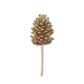 12.5" Gold Glitter Pinecone Pick