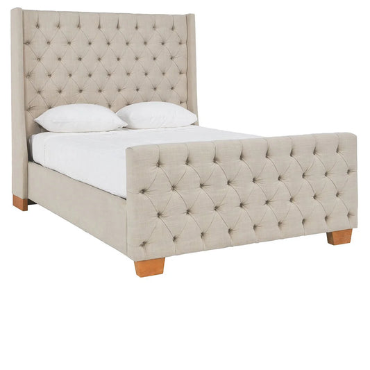 Laurel Queen Bed, Linen