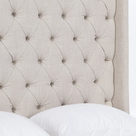 Laurel Queen Bed, Linen