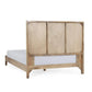 Jensen Solid Wood & Cane Bed, Queen