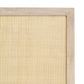 Jensen Solid Wood & Cane Bed, Queen