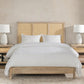 Jensen Solid Wood & Cane Bed, Queen